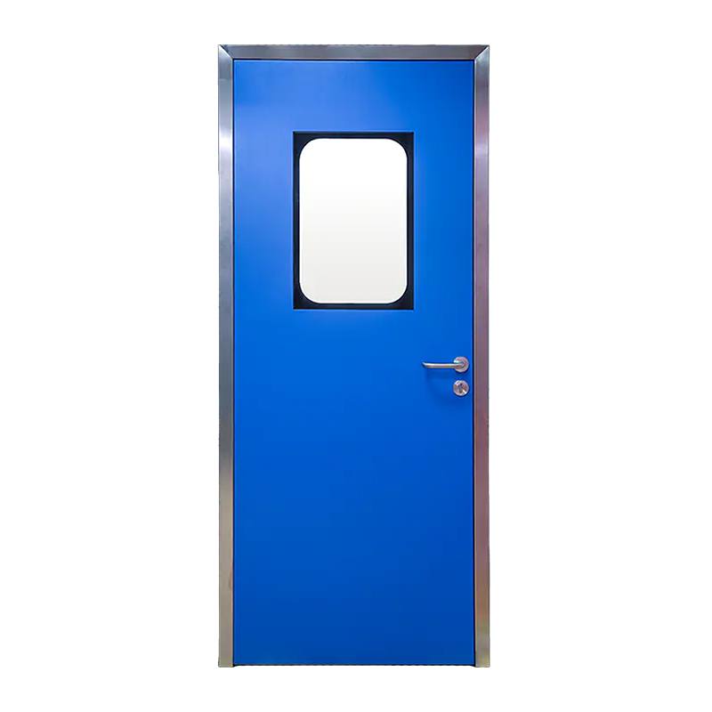 Rustfri stålramme Ståldør