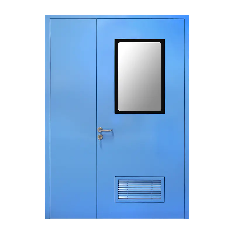 Flat ramme type ståldør